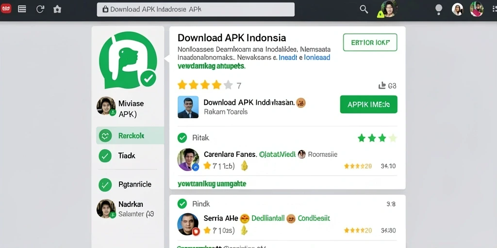 Tampilan antarmuka yang ramah pengguna.