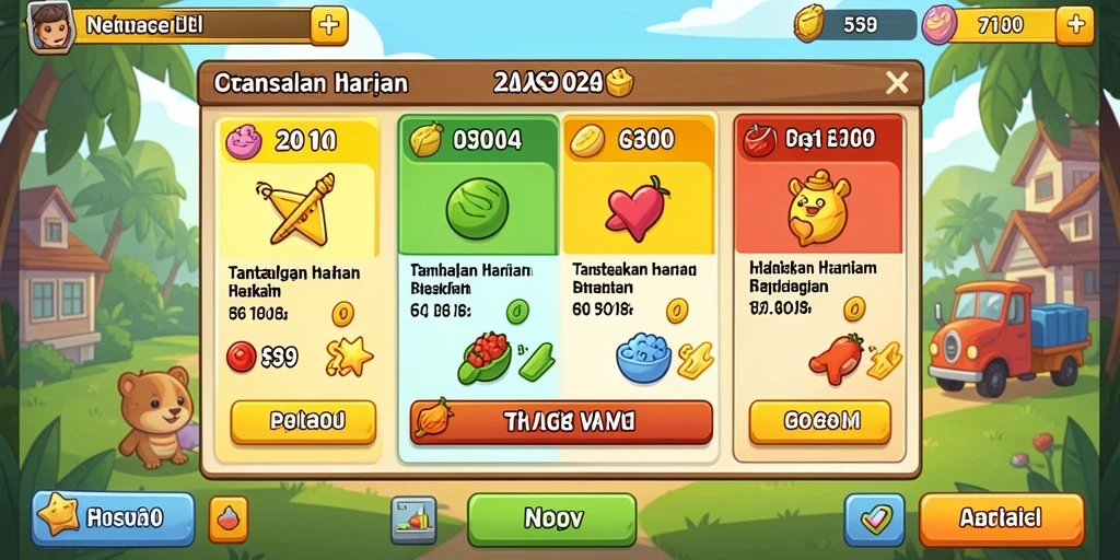 Tampilan antarmuka yang menarik dan user-friendly.