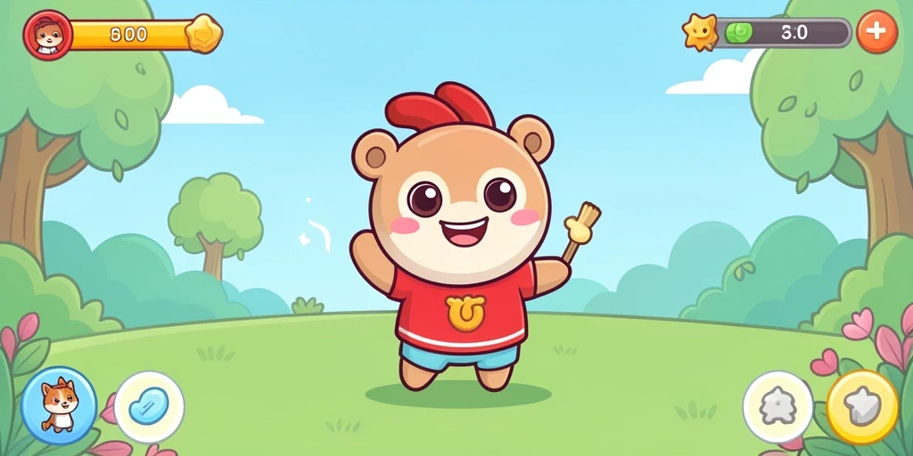 Tampilan grafis yang memukau dalam gameplay.