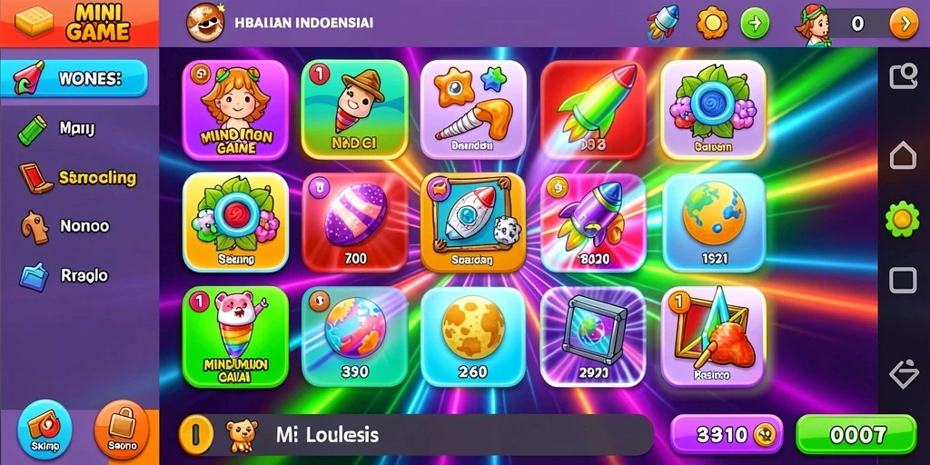 Tampilan antarmuka yang menarik dan user-friendly.