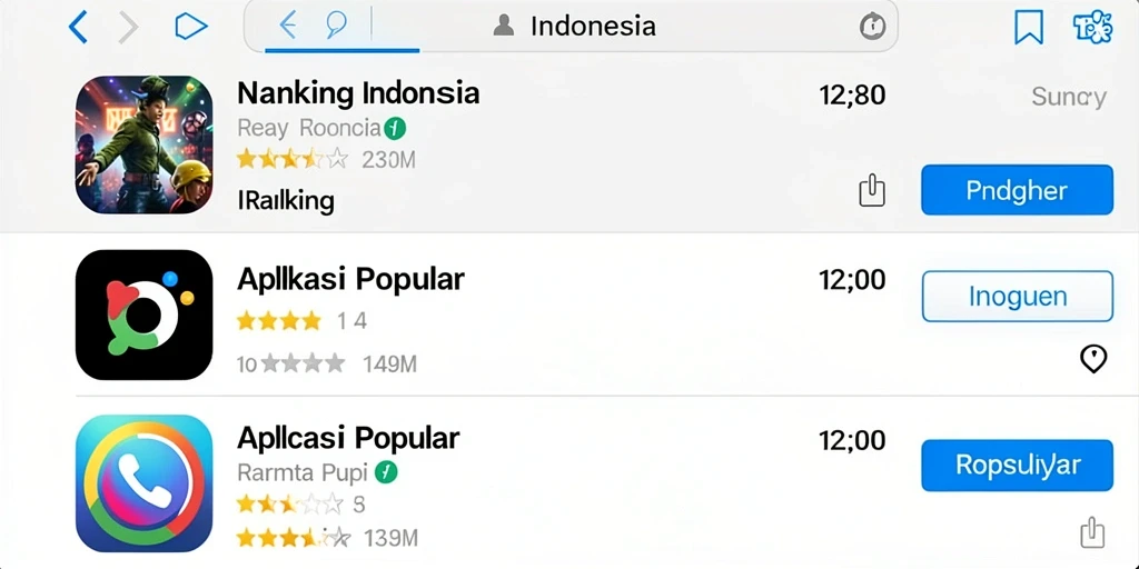 Tampilan awal yang menarik dan interaktif.