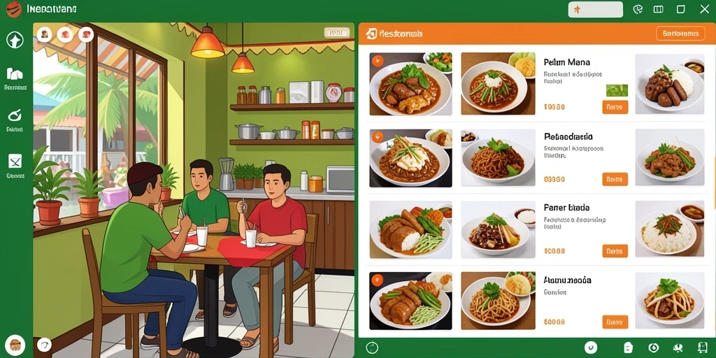 Tampilan antarmuka utama BUAH4D yang menarik.