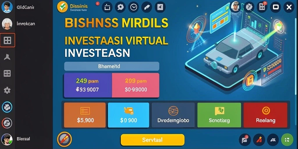 Tampilan menu utama GEBYAR4D yang atraktif dan mudah dinavigasi.
