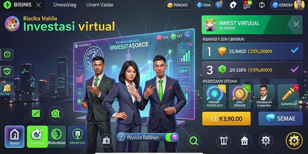 Tampilan antarmuka yang bersih dan modern.