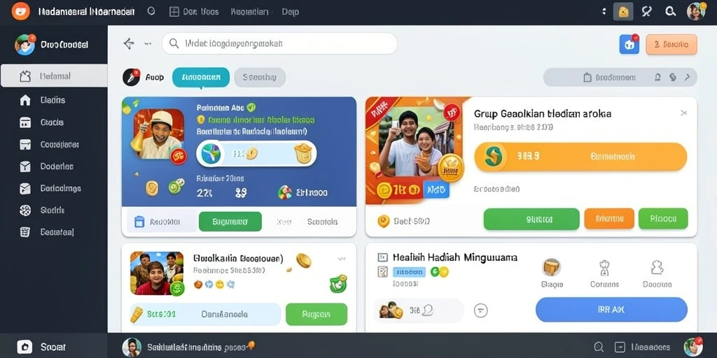 Tampilan antarmuka yang intuitif dan menarik.