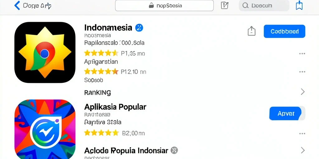 Tampilan antarmuka utama yang menarik dan ramah pengguna.