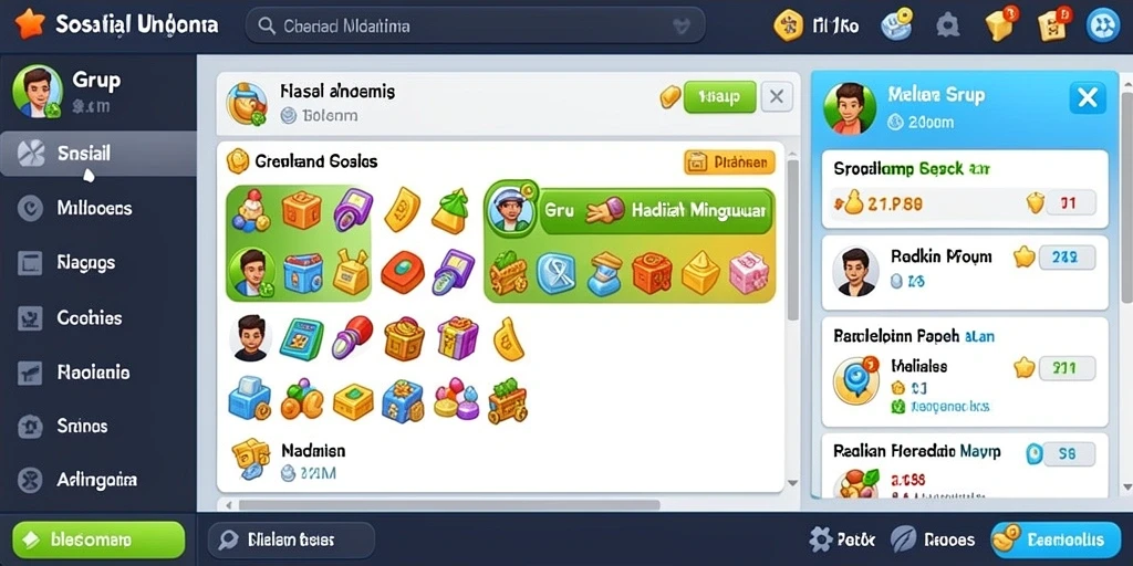 Tangkapan layar gameplay yang penuh aksi.
