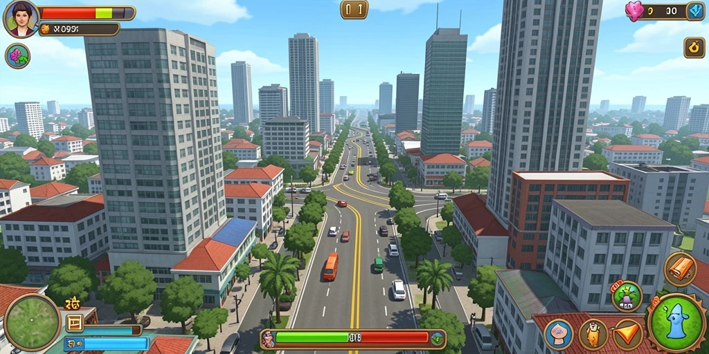 Screenshot menampilkan tampilan antarmuka yang menarik dan modern.