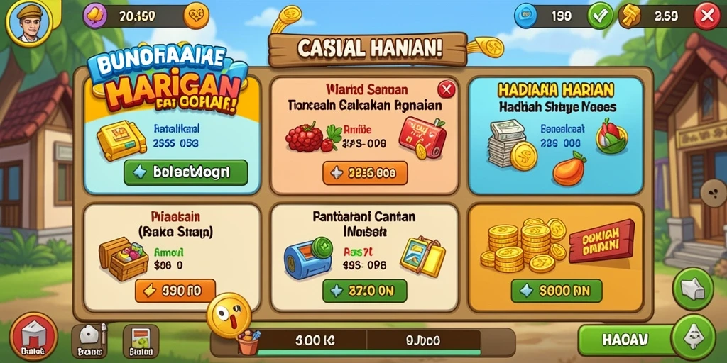 Tampilan grafis yang menakjubkan dan penuh warna.