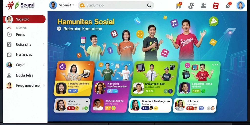 Tampilan antarmuka yang user-friendly dan modern.