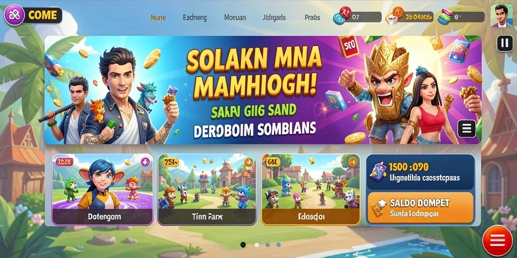 Tampilan antarmuka yang menarik dan user-friendly.