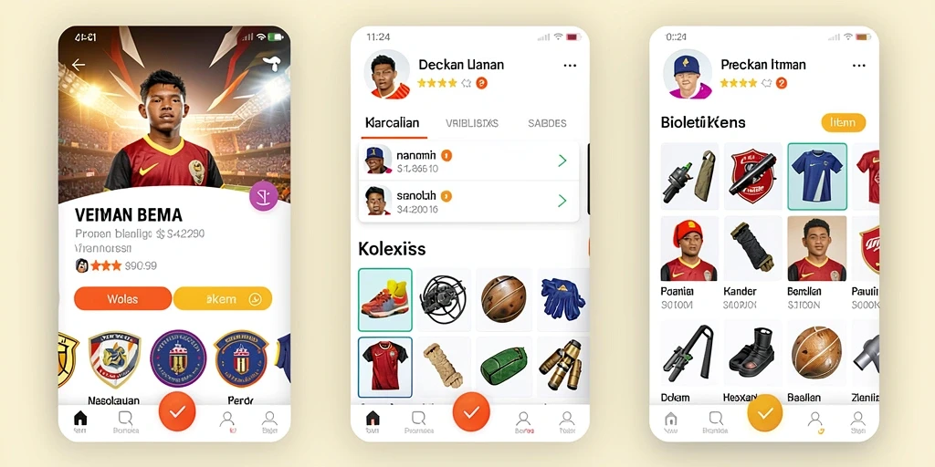 Tampilan antarmuka yang user-friendly dan mudah dinavigasi.