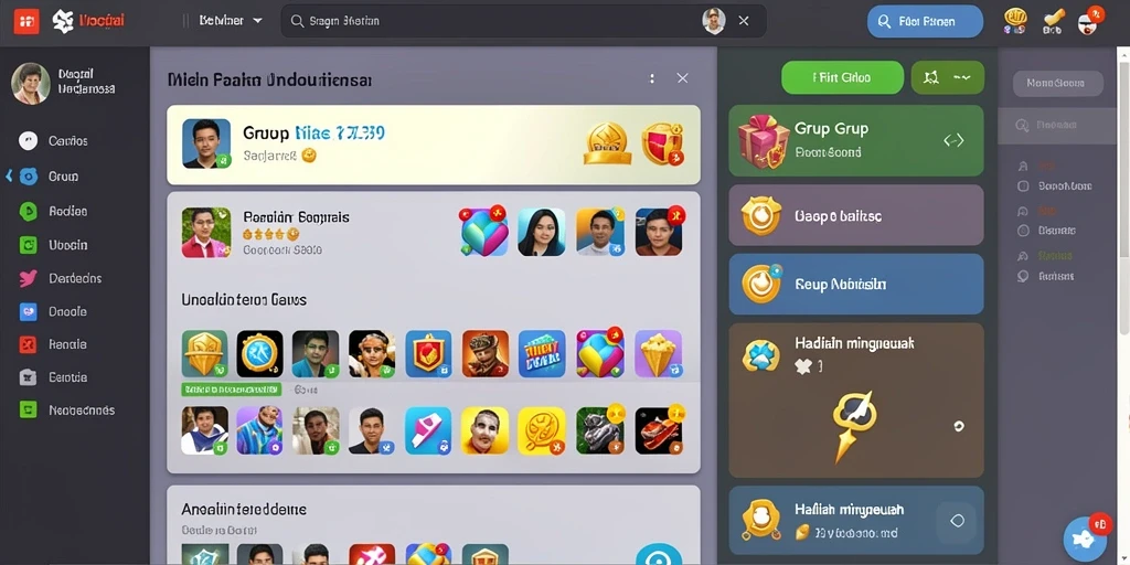 Tampilan antarmuka yang user-friendly dan mudah dinavigasi.