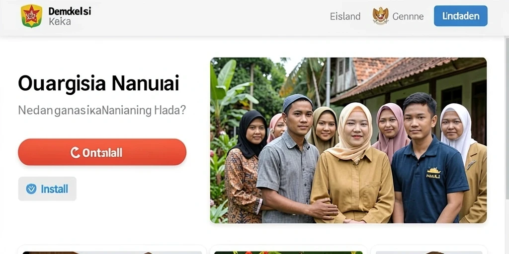 Tampilan antarmuka yang intuitif dan mudah dipahami.