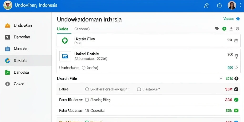 Tampilan antarmuka yang menarik dan user-friendly.