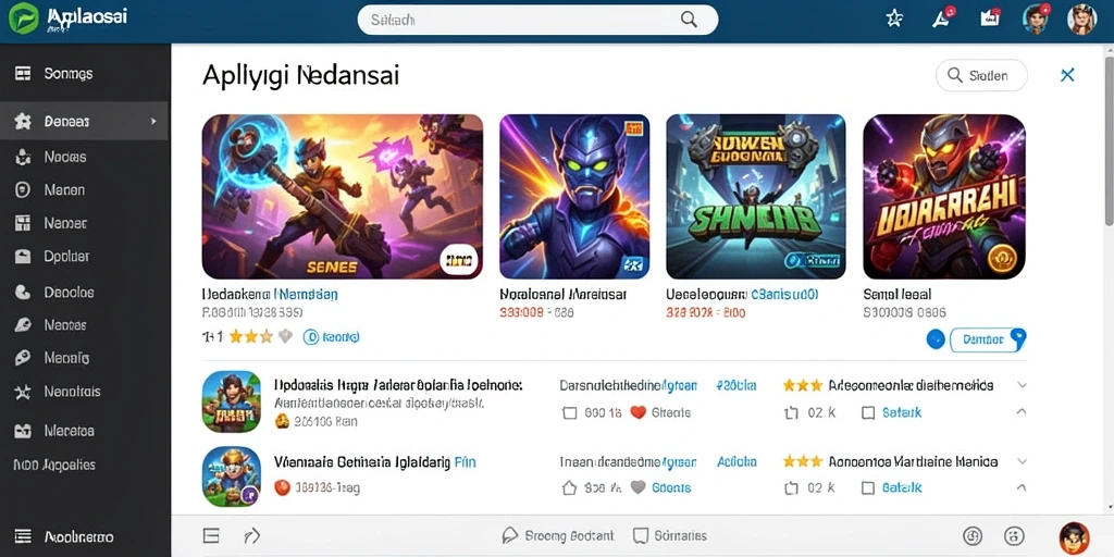 Tampilan grafis yang memukau dan penuh warna.